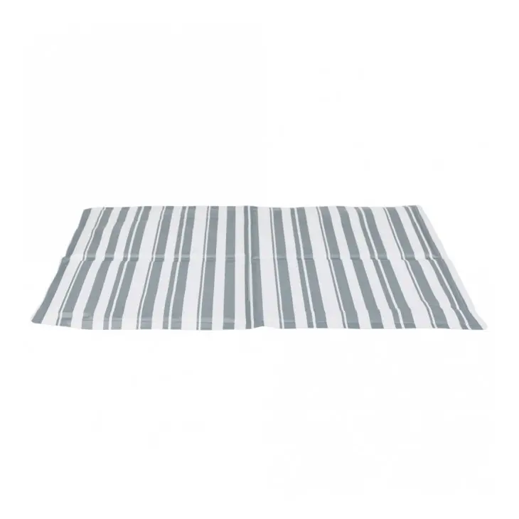 [12762_22851] Matelas rafraîchissant blanc/gris (L : 65 x 50 cm) - Trixie