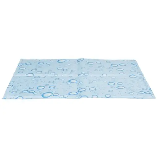 [12763_22853] Matelas rafraîchissant bleu clair (L : 65 x 50 cm) - Trixie