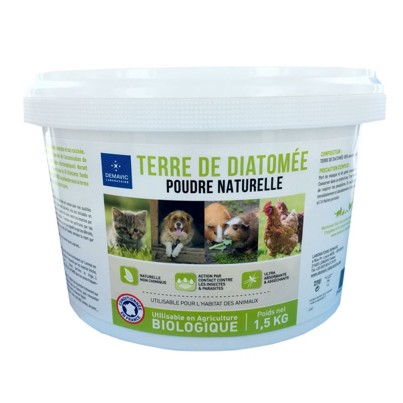 Seau de Terre de Diatomée (2.5 kg) - Demavic