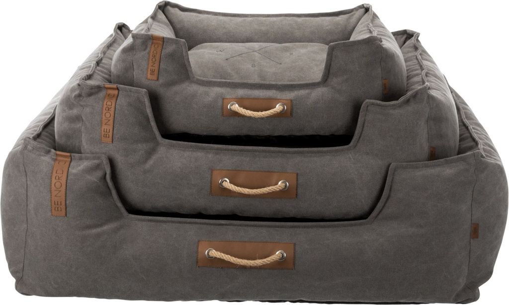 [12972_23492] Lit Föhr "Be Nordic" (Gris foncé | Taille 3) - Trixie