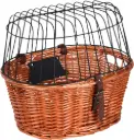 Panier pour vélo "Canna" (Naturel) - Flamingo