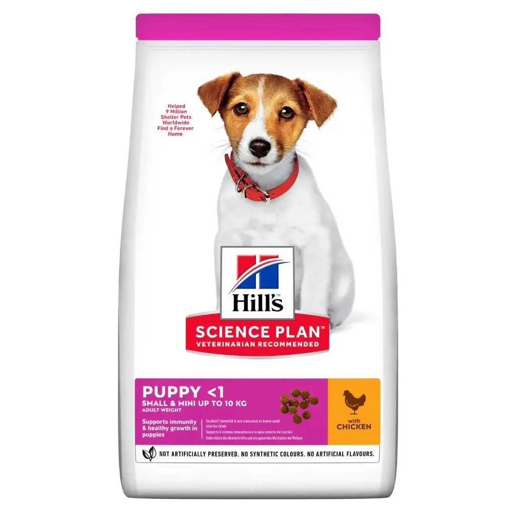 Canine Puppy Small & Mini Poulet (1.5 kg) - Hill's Science Plan