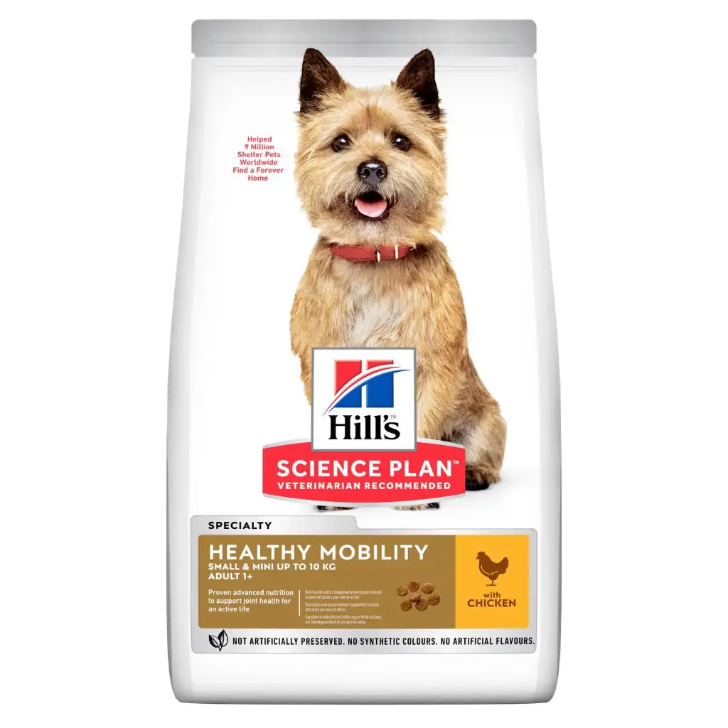 Canine Adult Healthy Mobility Small & Mini Poulet (1.5 kg) - Hill's Science Plan