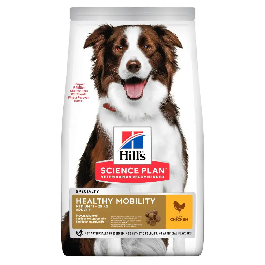 Canine Adult Healthy Mobility Medium Poulet (12 kg) - Hill's Science Plan