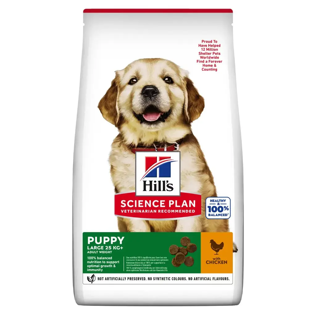 Canine Puppy Large Breed Poulet 12 kg - Hill's Science Plan