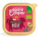 Barquette bio "Merveilleux bœuf" (100 g) - Edgard & Cooper