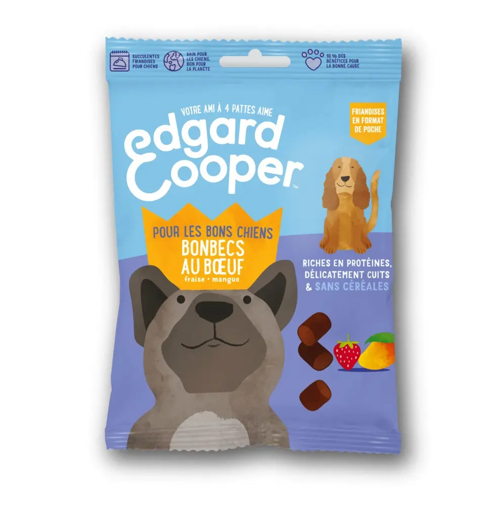 Friandises "Bonbecs au bœuf" (50 g) - Edgard & Cooper