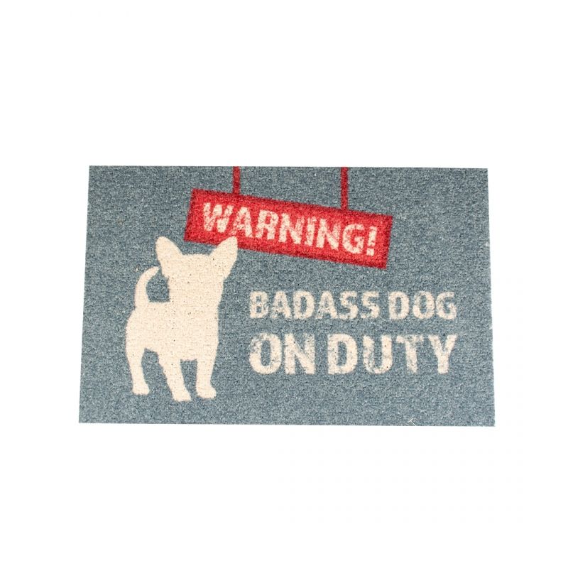 Tapis pour l'extérieur "Warning" - Duvo +