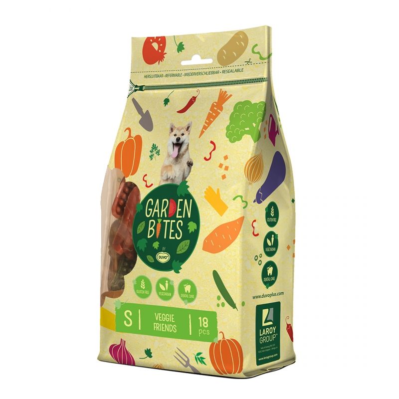 Veggie friends "Garden Bites" en sachet (S) - Duvo +