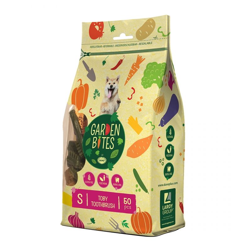 [13318_24122] Brosses à dents "Garden Bites" en sachet (S) - Duvo +