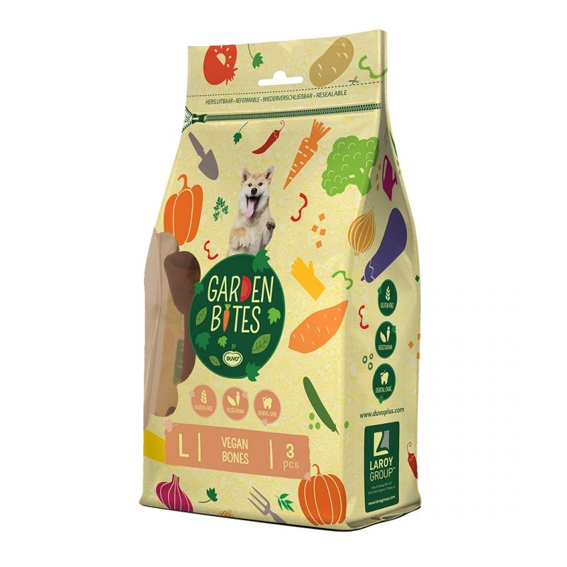 Os vegans "Garden Bites" en sachet (L) - Duvo +