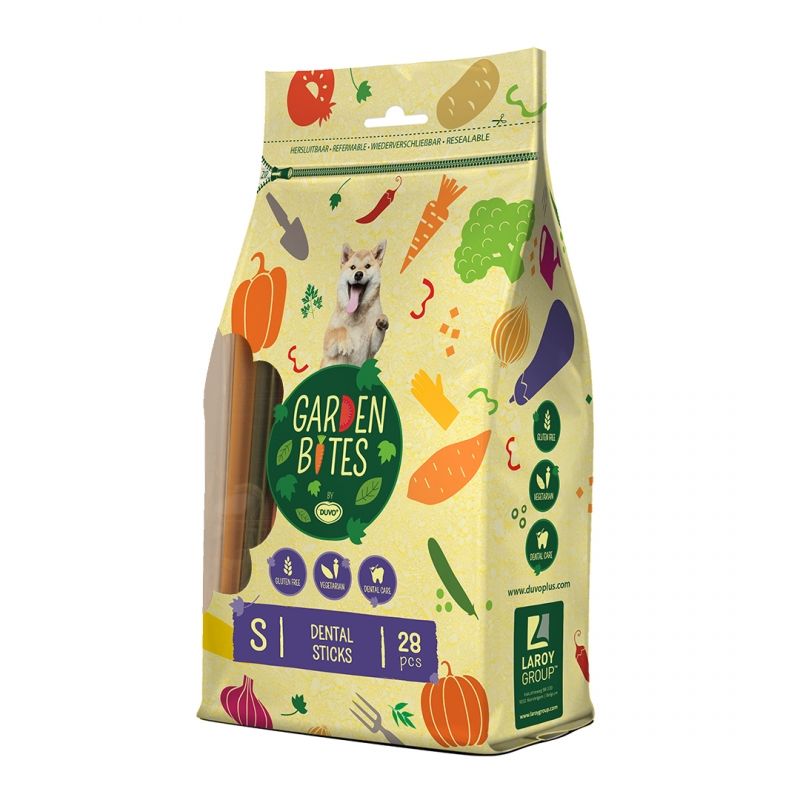 [13321_24131] Dental sticks "Garden Bites" en sachet (S) - Duvo +