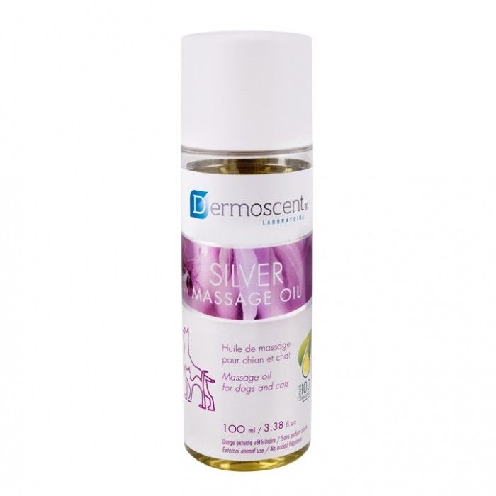 Huile de massage pour chien "Silver" (100 ml) - Dermoscent