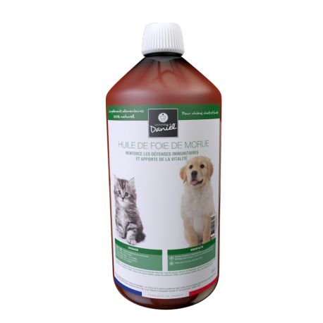 Huile de foie de morue (500 ml) - Les recettes de Daniel