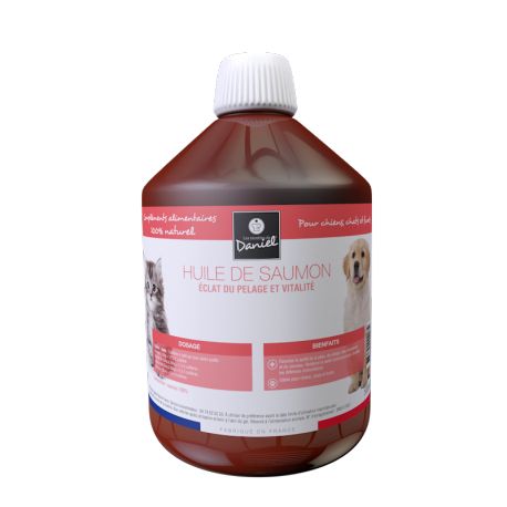 Huile de saumon (500 ml) - Les recettes de Daniel