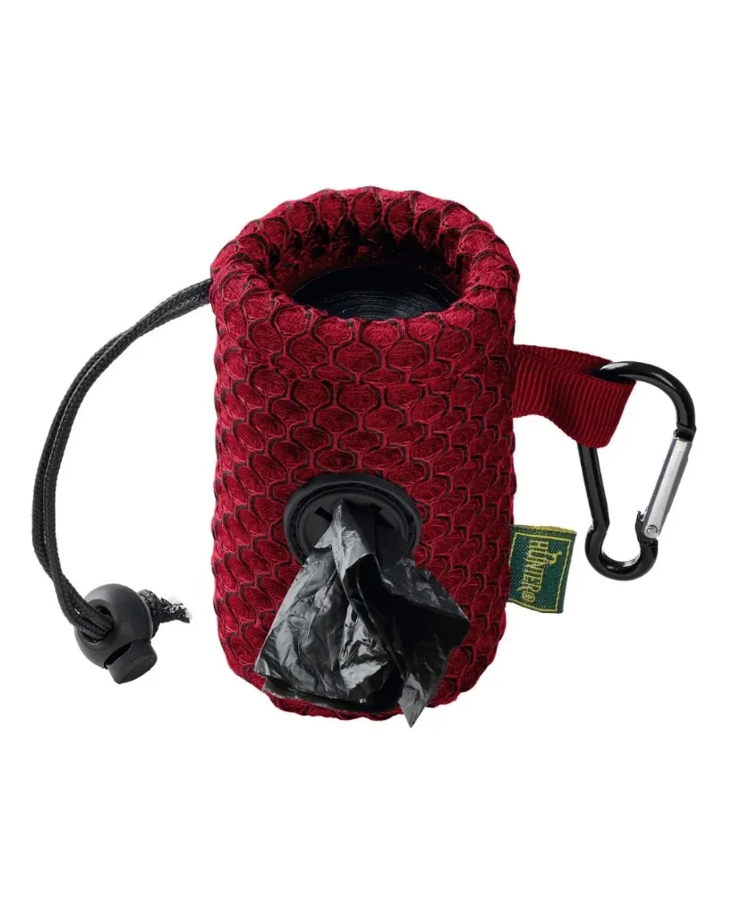 [13427_24306] Distributeur de sacs ramasse crottes Hilo rouge - Hunter