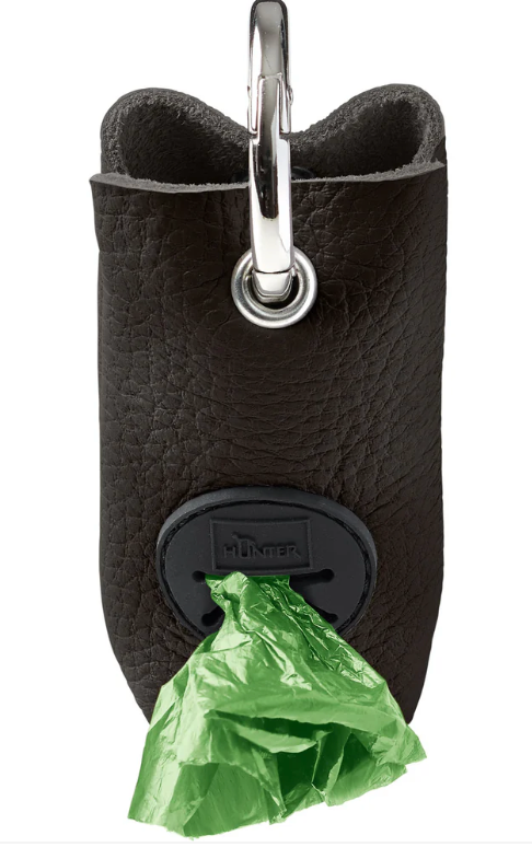 Distributeur de sacs ramasse crottes "Yuna" (Noir) - Hunter