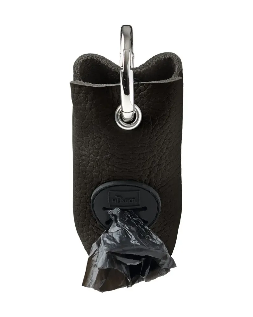 Distributeur de sacs ramasse crottes Yuna noir - Hunter