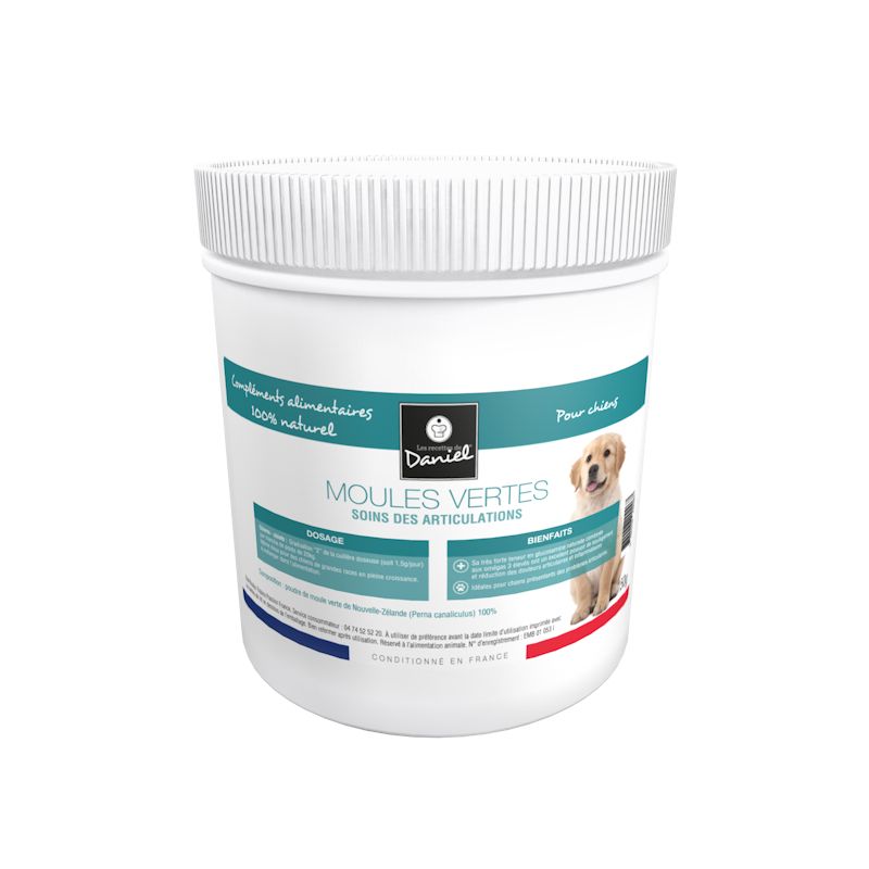 [13436_26870] Complément alimentaire poudre de moules vertes (150 g) - Les recettes de Daniel