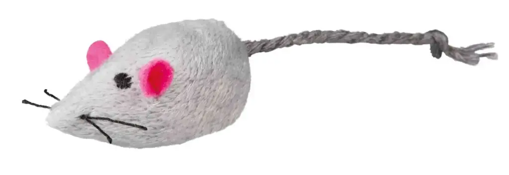 [13443] Set de 2 souris en peluche avec clochette - Trixie