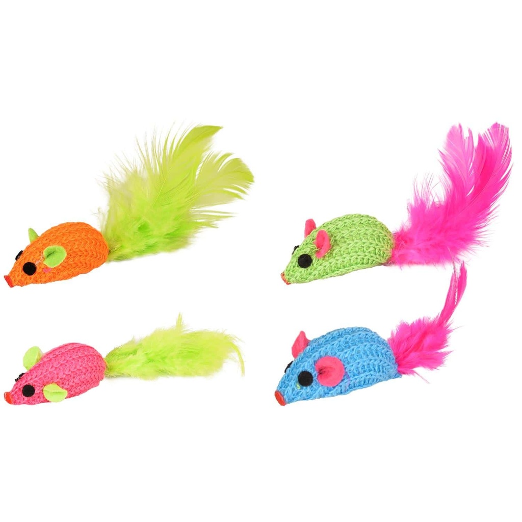 Jouet pour chat "Vera souris" - Flamingo