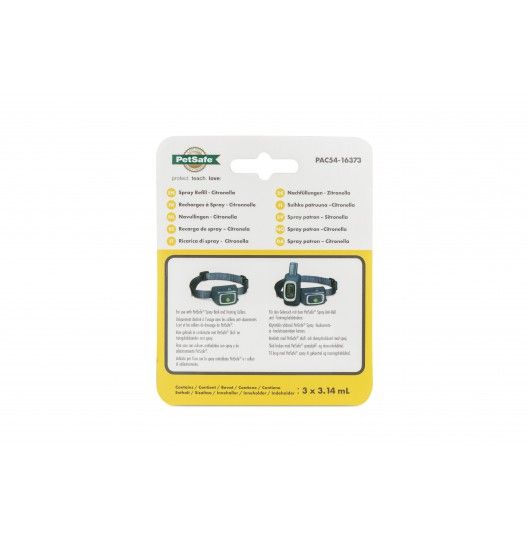 Recharge spray citronnelle pour collier à spray - Petsafe