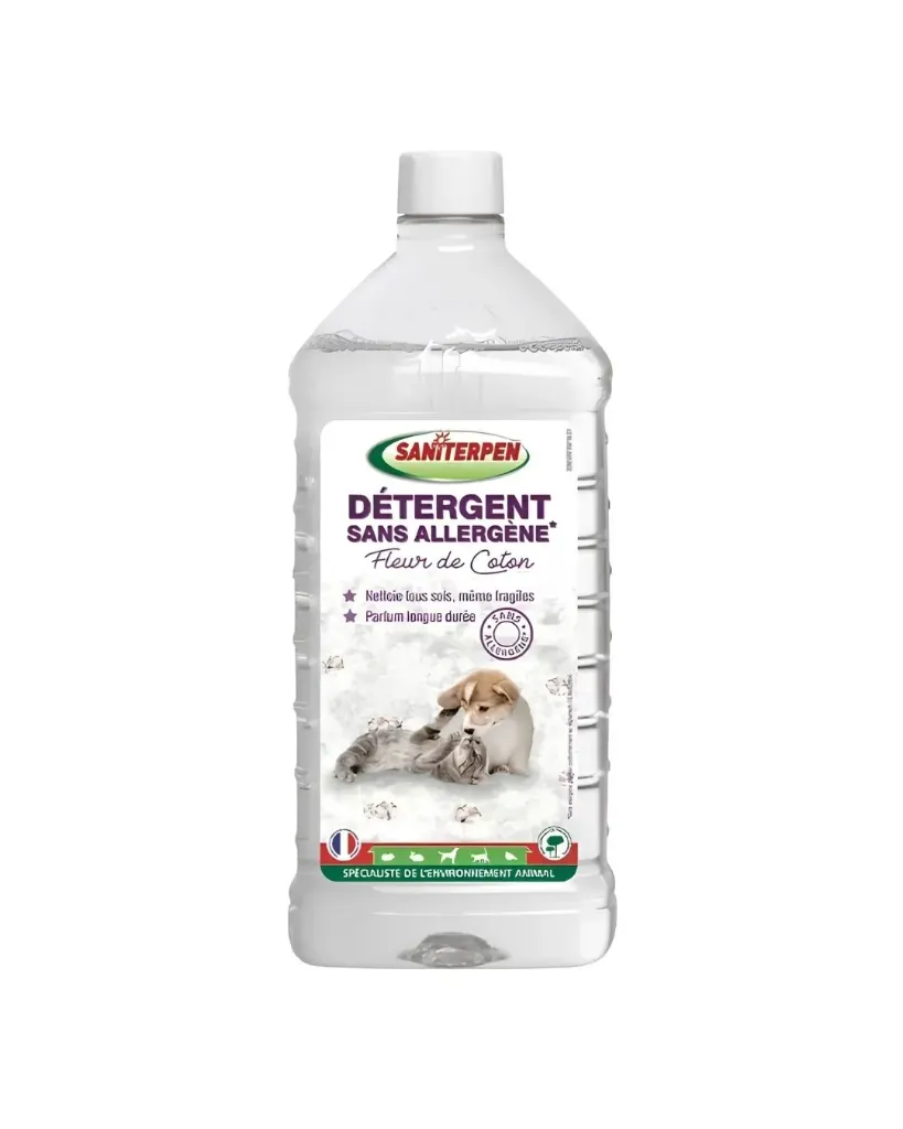[13551] Détergent sans allergène (1 litre) - Saniterpen