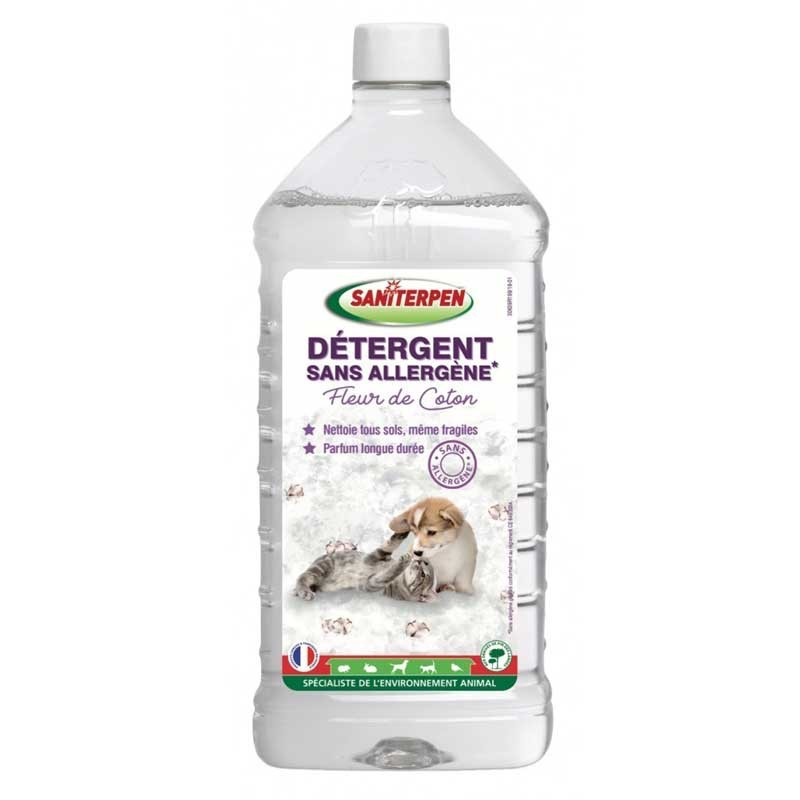 Détergent sans allergène (1 litre) - Saniterpen