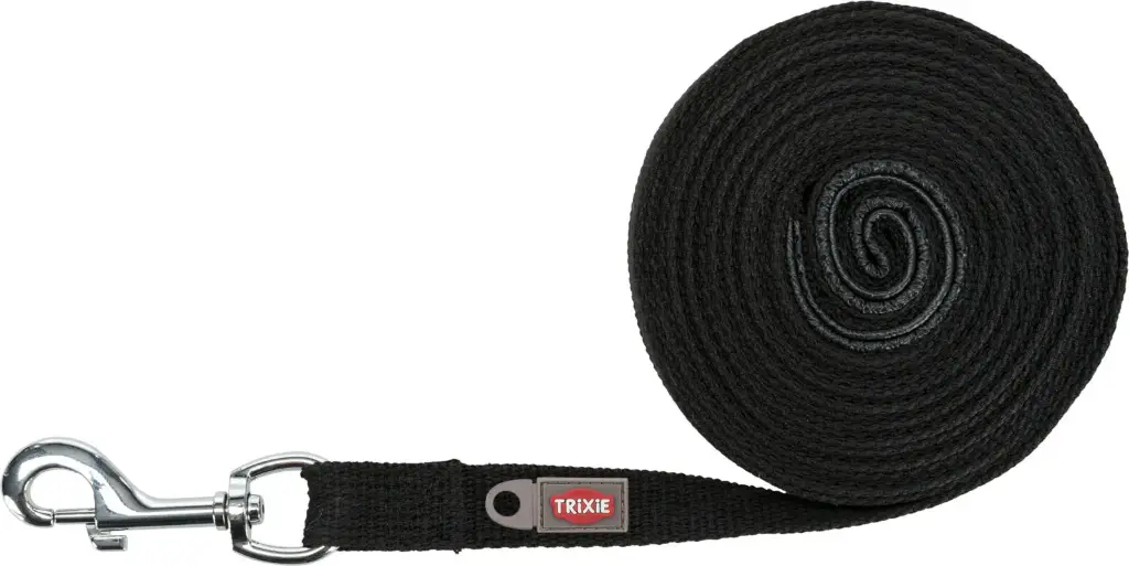 Laisse de traction noire (5 m) - Trixie