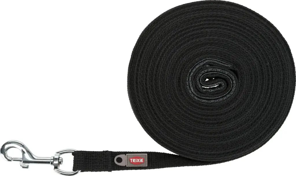Laisse de traction noire (10 m) - Trixie