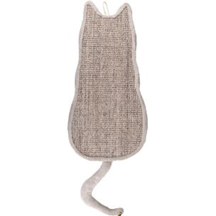 [13632] Griffoir Greta gris silhouette chat - Flamingo