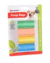 Sacs ramasse crottes biodégradables (x 4) - Flamingo