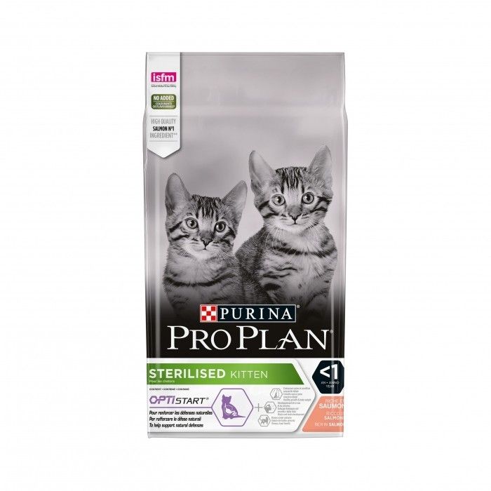 [13748_24894] Pro Plan Sterilised Kitten healthy start au saumon (3 kg) - Purina