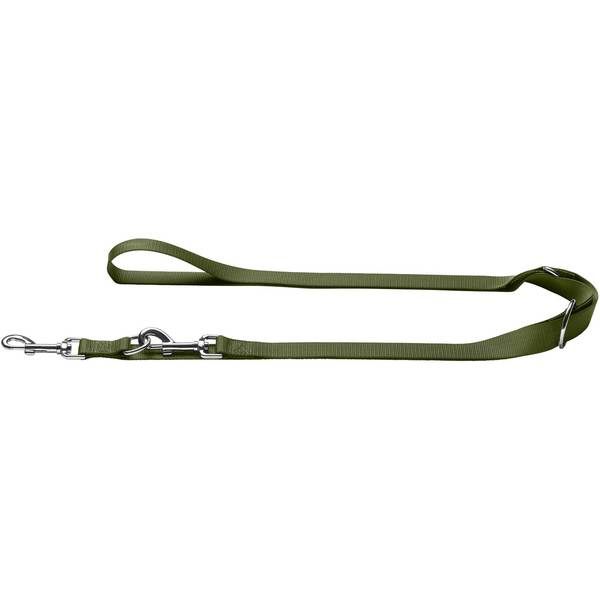 Laisse réglable "London" - Olive (200 x 1 cm) - Hunter