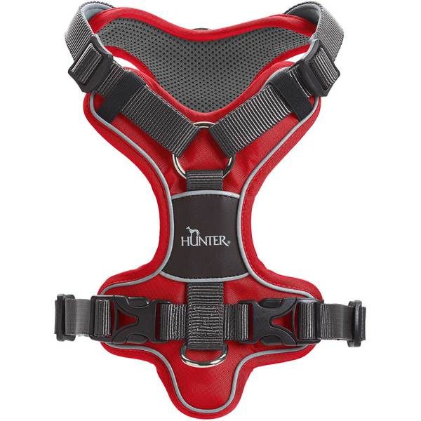 Harnais "Divo" rouge (S/M) - Hunter