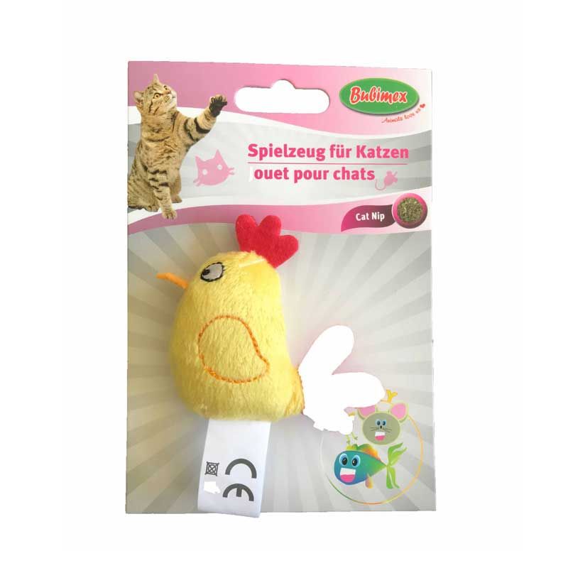 Peluche pour chat "Poulet" - Bubimex