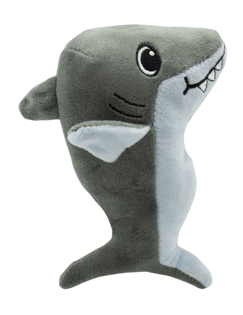 Peluche pour chien avec squeaker "Requin" - Bubimex