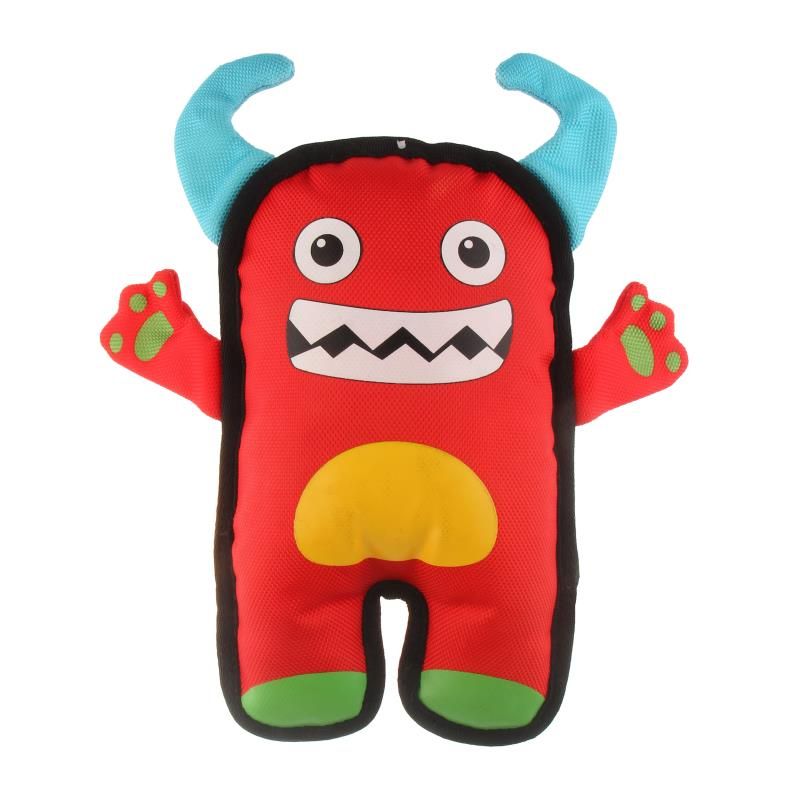 [13927] Peluche "Monster Toy" rouge - Bubimex