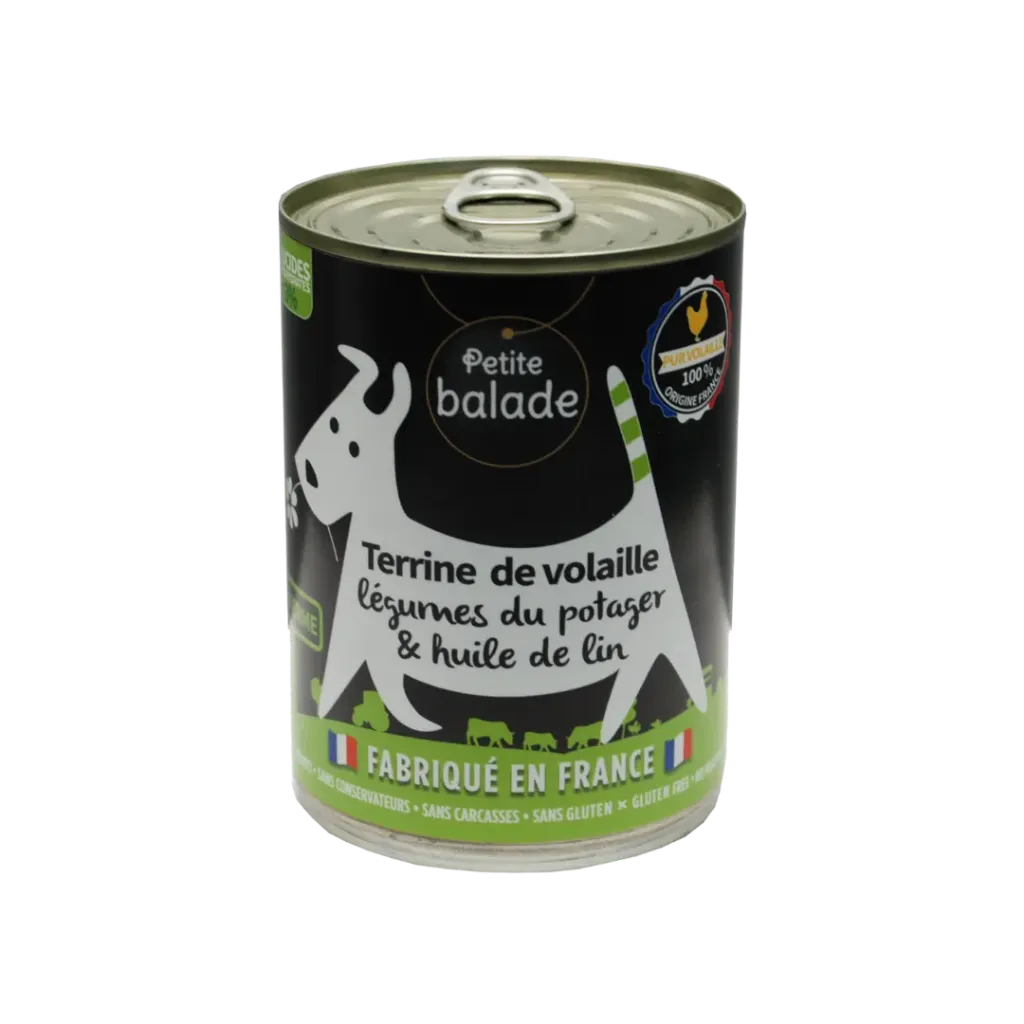 Boite de Terrine de Volaille (400 g) - Petite balade