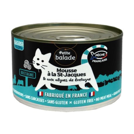 Boite de mousse à la St jacques (200 g) - Petite balade