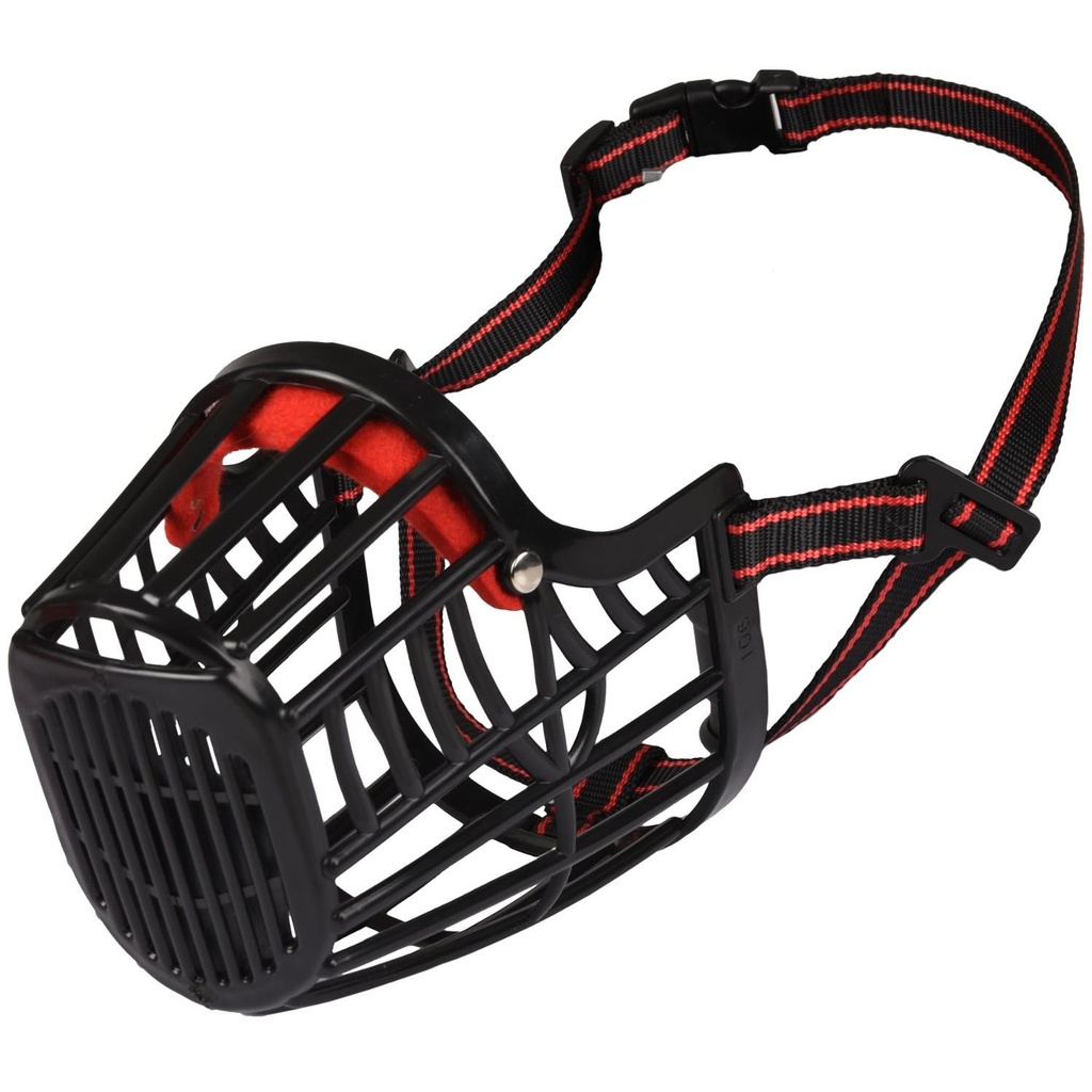 Muselière "Silas" (XL) - Flamingo