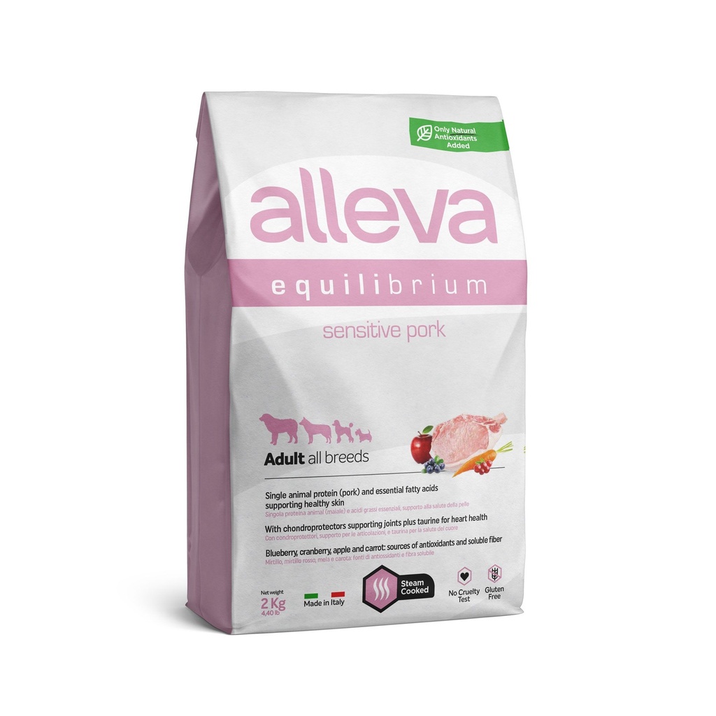 Adulte "Equilibrium Sensitive" Porc (2 kg) - Alleva