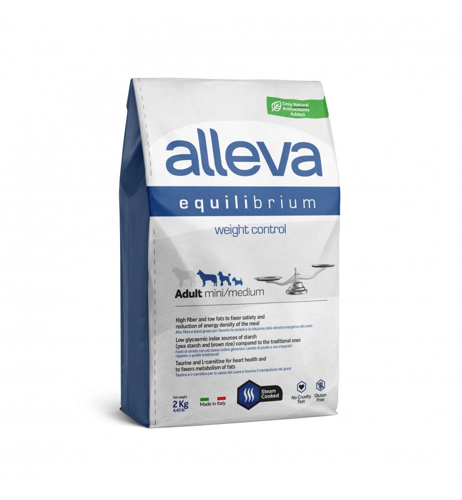 Adulte "Equilibrium Weight Control" Chien (2 kg) - Alleva