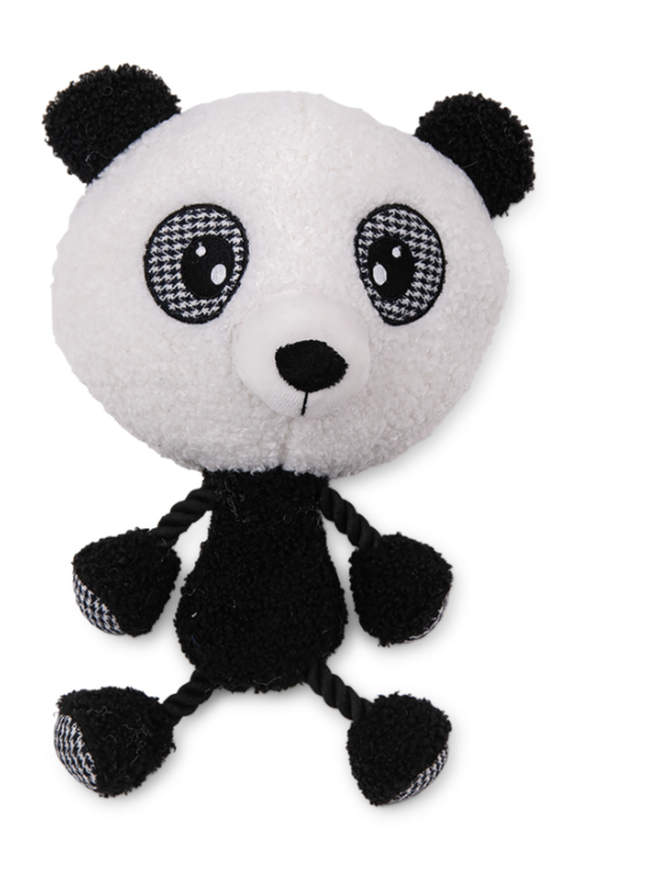 Jouet chien peluche Pia Panda 30 cm - Vadigran