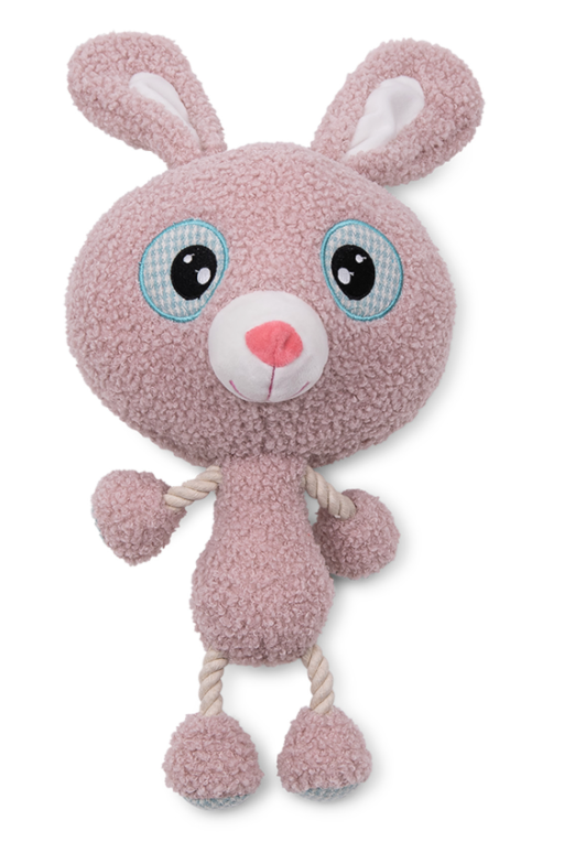 Jouet chien peluche Rakki Lapin 30 cm - Vadigran