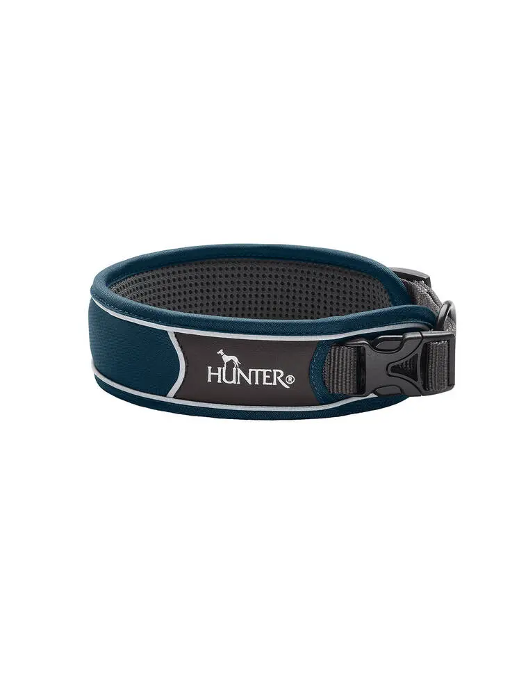 Collier "Divo" bleu foncé/gris (S) - Hunter
