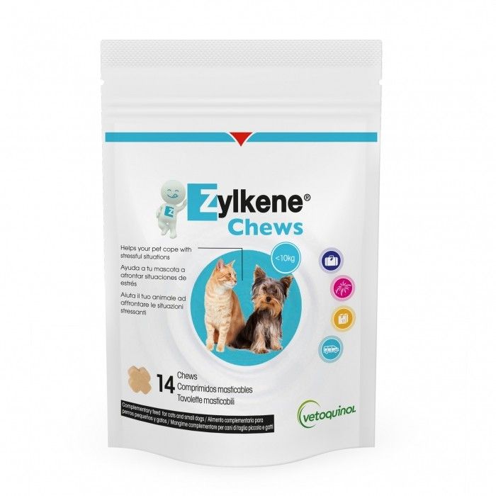Complément alimentaire "Zylkene Chew" (Dosage : 75 mg) - Vetoquinol