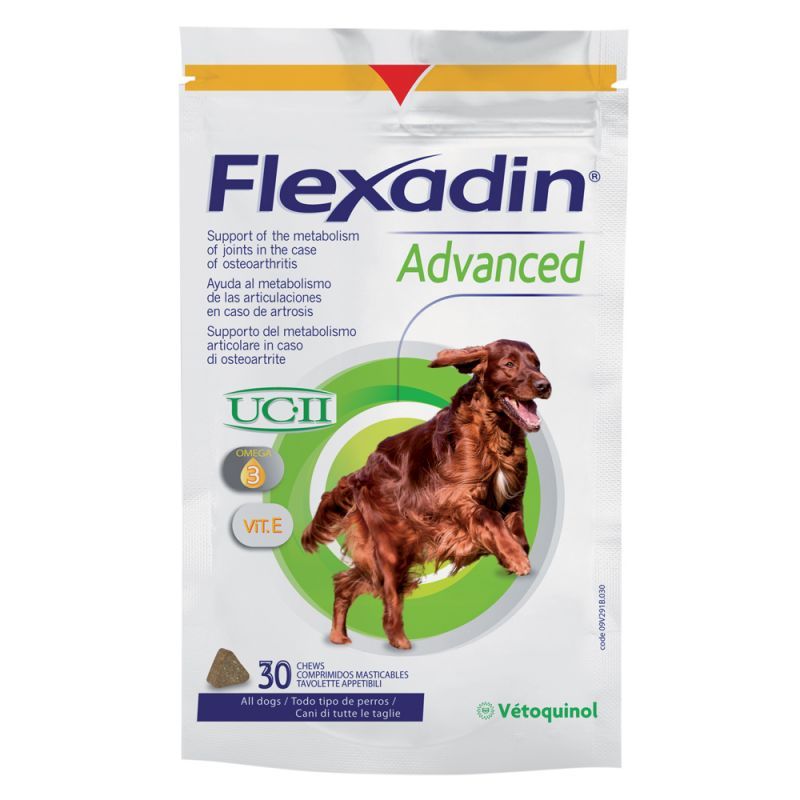 [14170_25563] Flexadin Advanced - Vetoquinol (Sachet de : 30 bouchées)