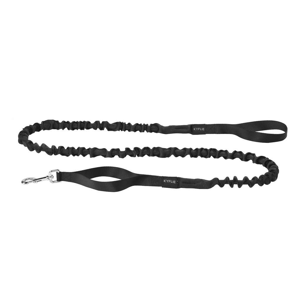 Laisse Ludus Bike noir - Kyflie