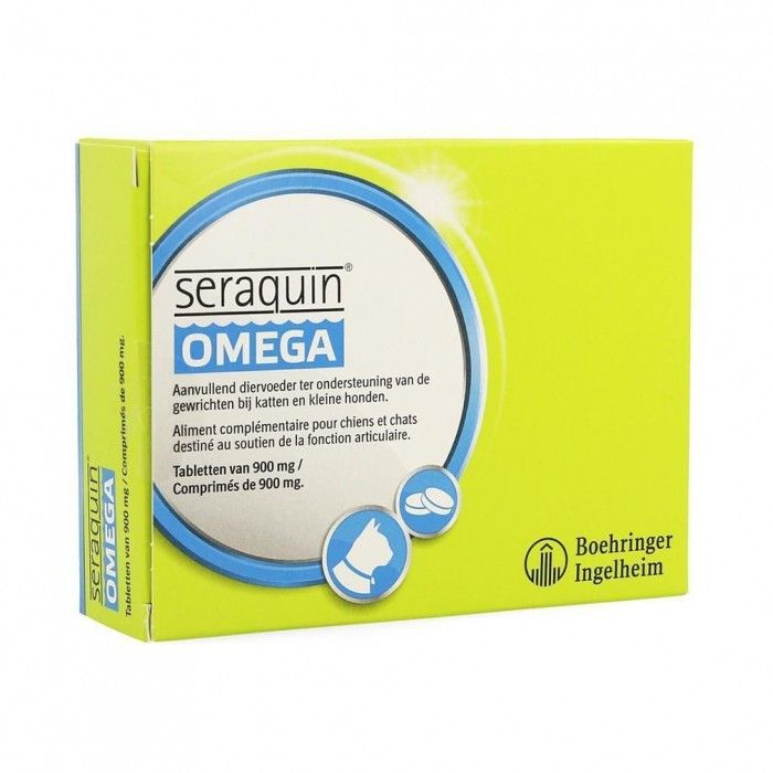 Complément alimentaire pour chat "Seraquin Omega" - Boehringer Ingelheim
